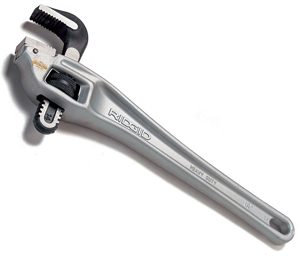 Llaves de Aluminio para Tuberías con Cabeza Frontal